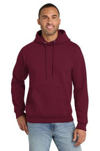 Port & Co Essential Fleece Pullover Hooded Sweatshirt.  PC90H