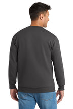 Port & Co Tall Essential Fleece Crewneck Sweatshirt. PC90T