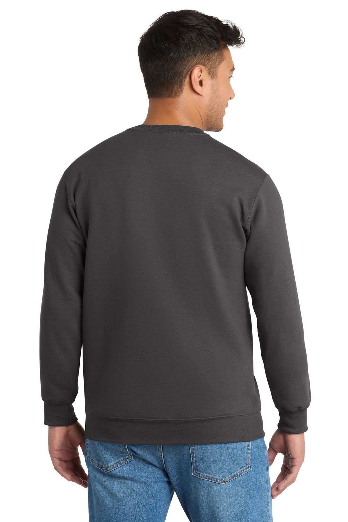 Port & Co Tall Essential Fleece Crewneck Sweatshirt. PC90T