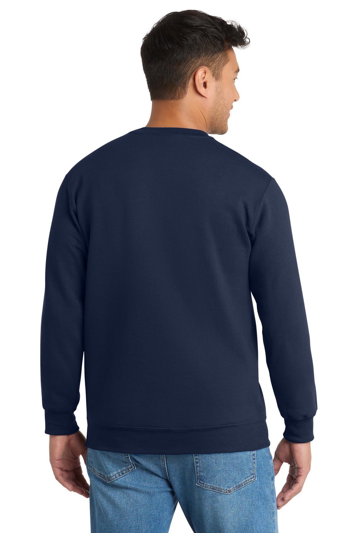Port & Co Tall Essential Fleece Crewneck Sweatshirt. PC90T