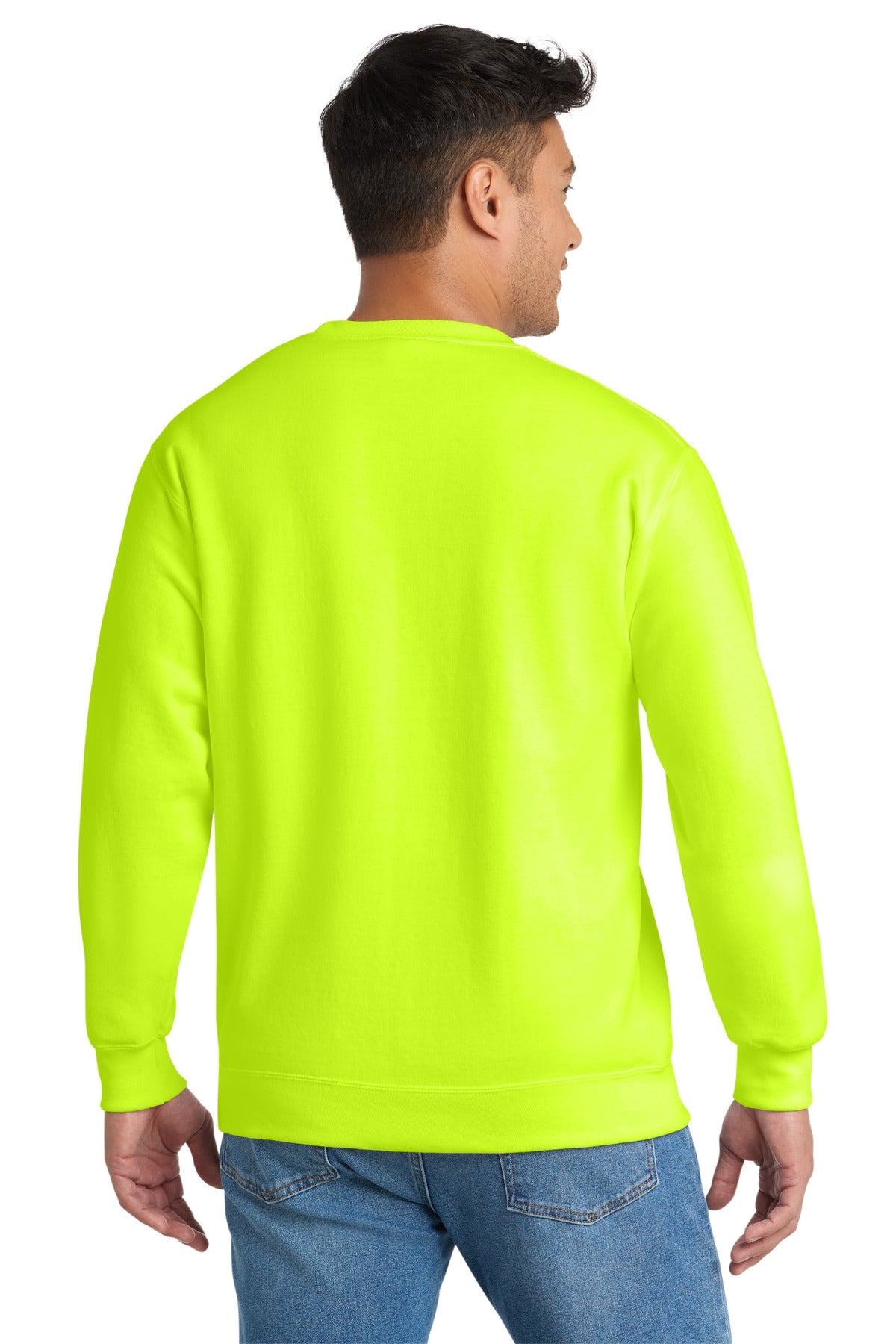 Port & Co Tall Essential Fleece Crewneck Sweatshirt. PC90T