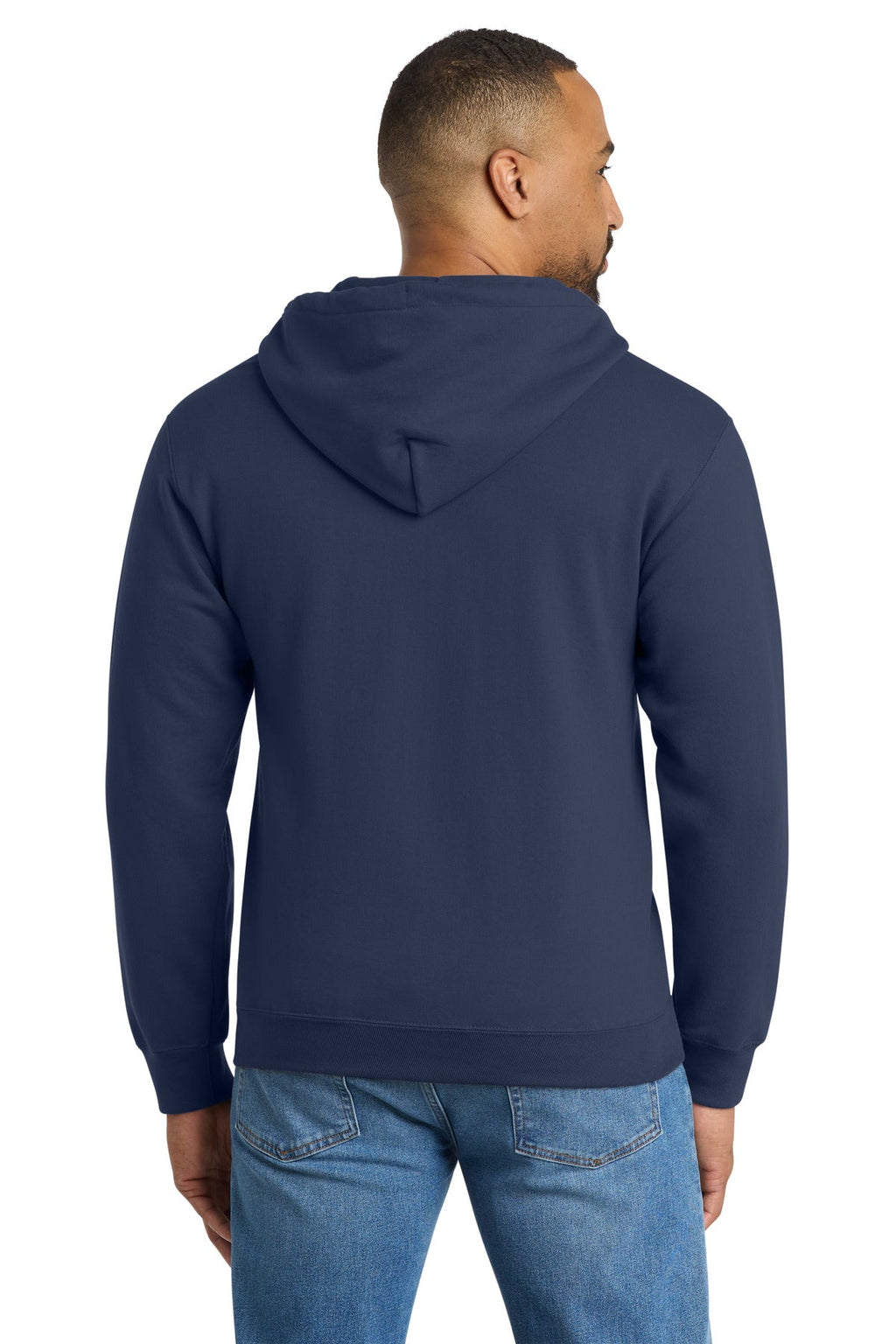 Port & Co Essential Fleece Full-Zip Hooded Sweatshirt.  PC90ZH