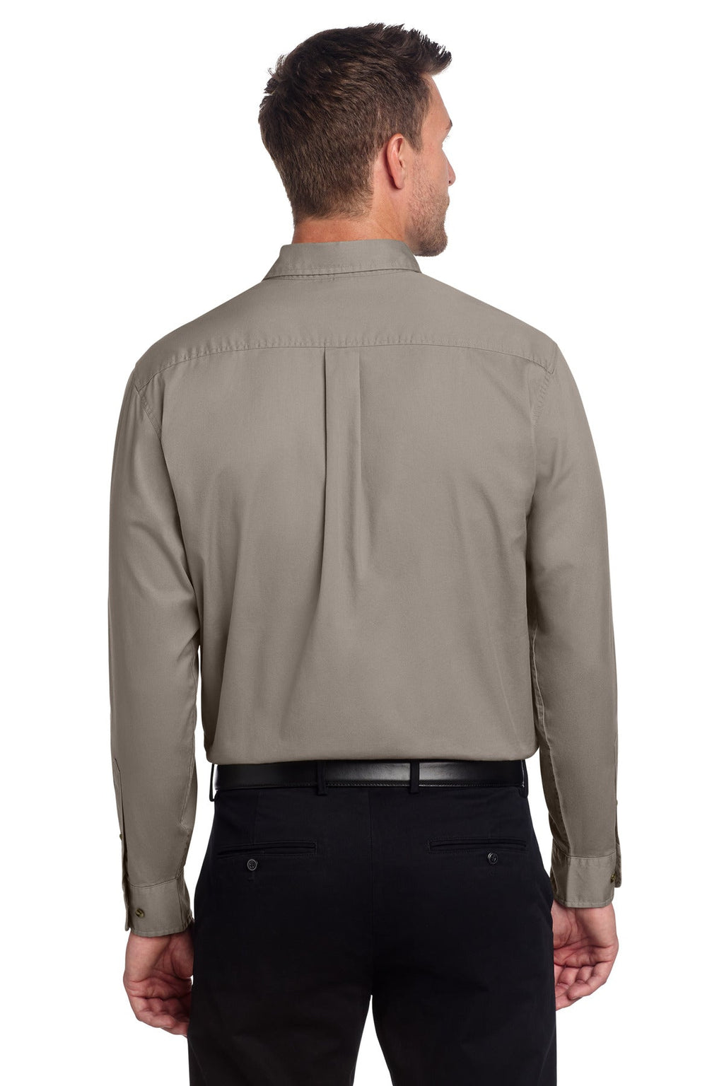 Port Authority Long Sleeve Twill Shirt.  S600T