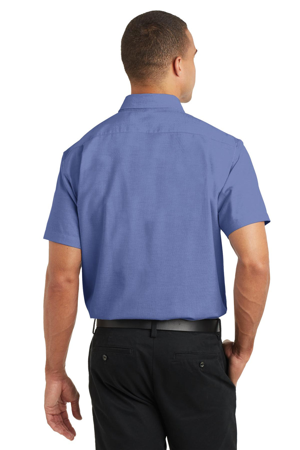 Port Authority Short Sleeve SuperPro Oxford Shirt. S659
