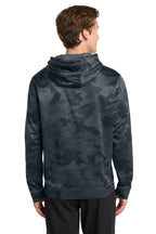 Sport-Tek Sport-Wick CamoHex Fleece Hooded Pullover. ST240