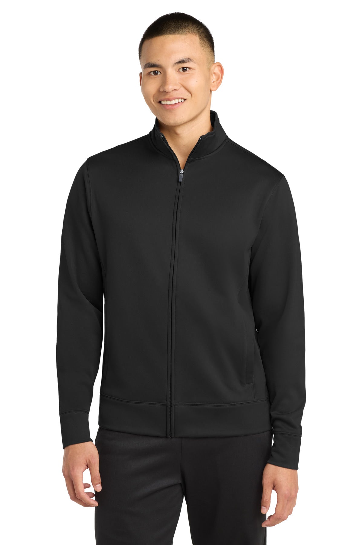 Sport-Tek Sport-Wick Fleece Full-Zip Jacket.  ST241