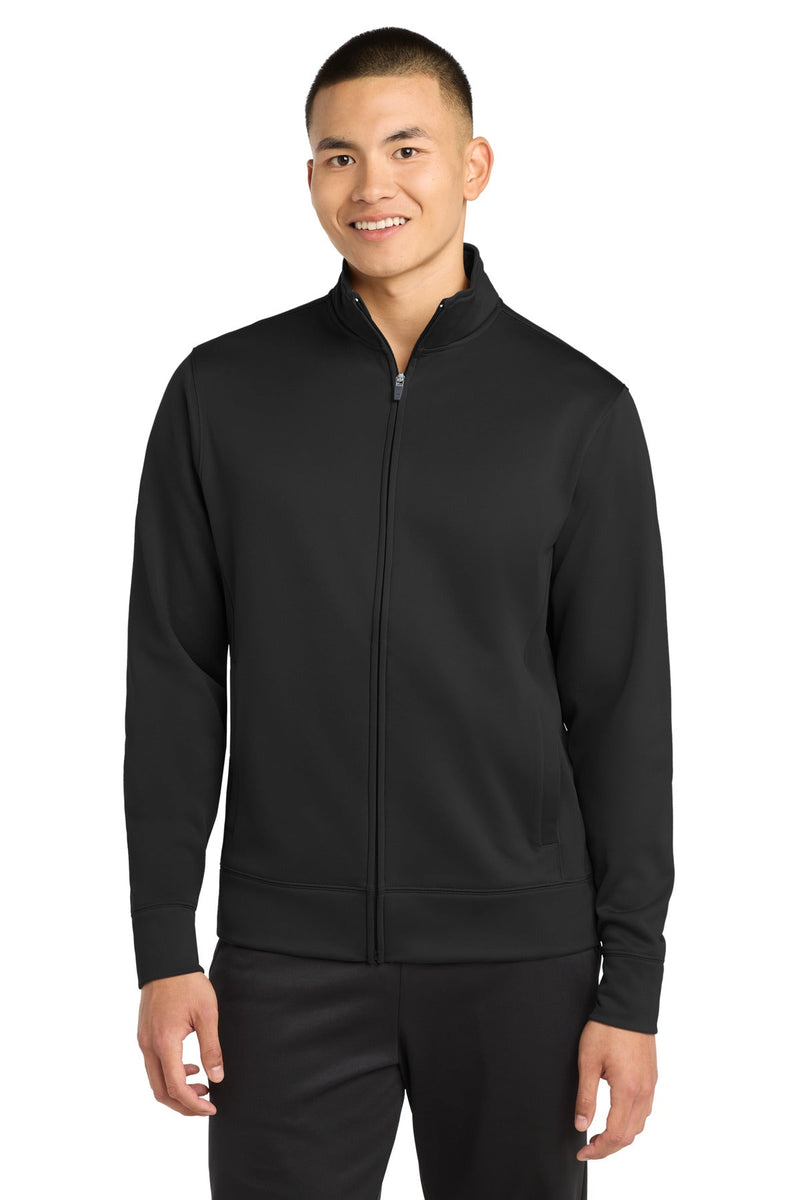 Sport-Tek Sport-Wick Fleece Full-Zip Jacket.  ST241