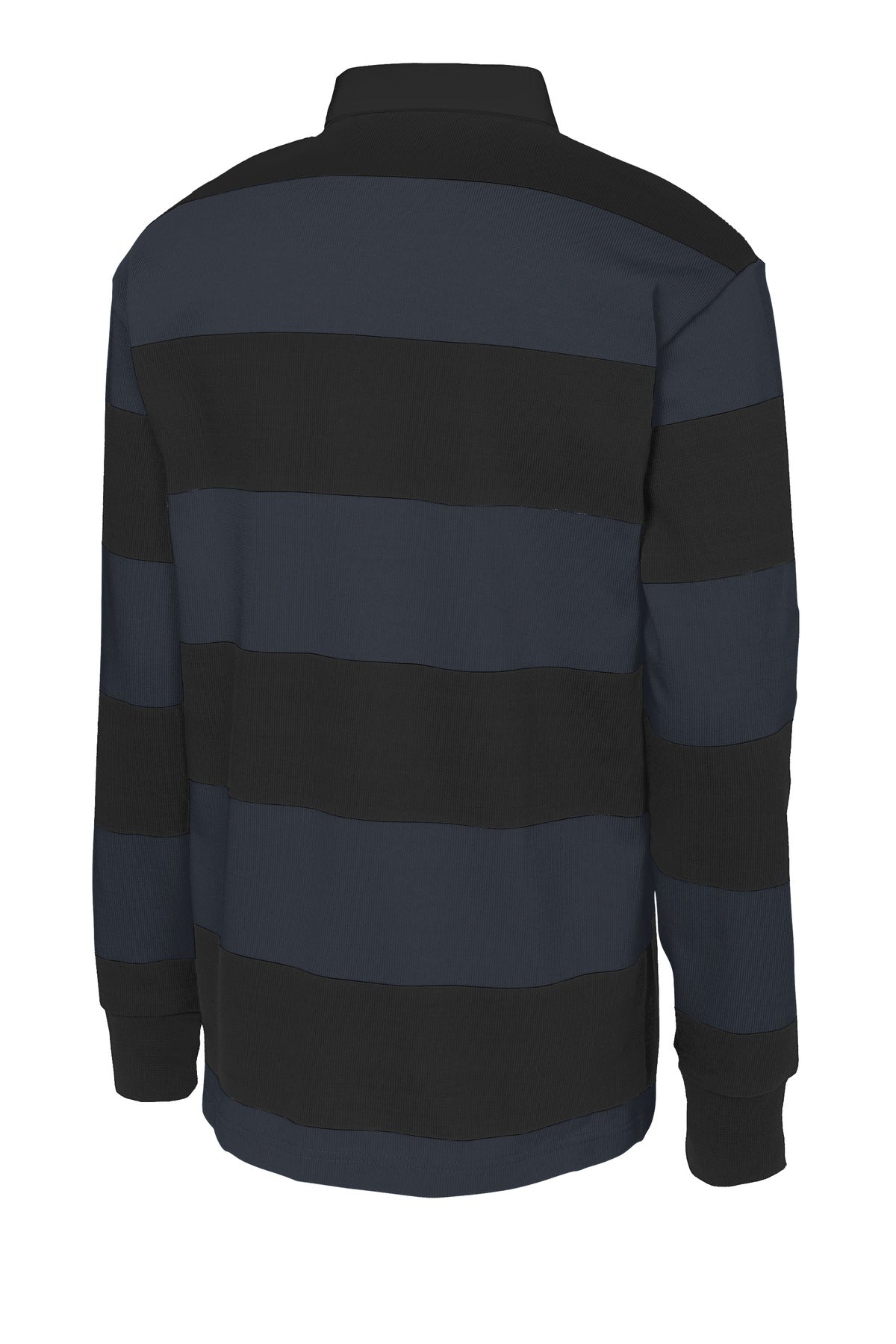 Sport-Tek Classic Long Sleeve Rugby Polo. ST301