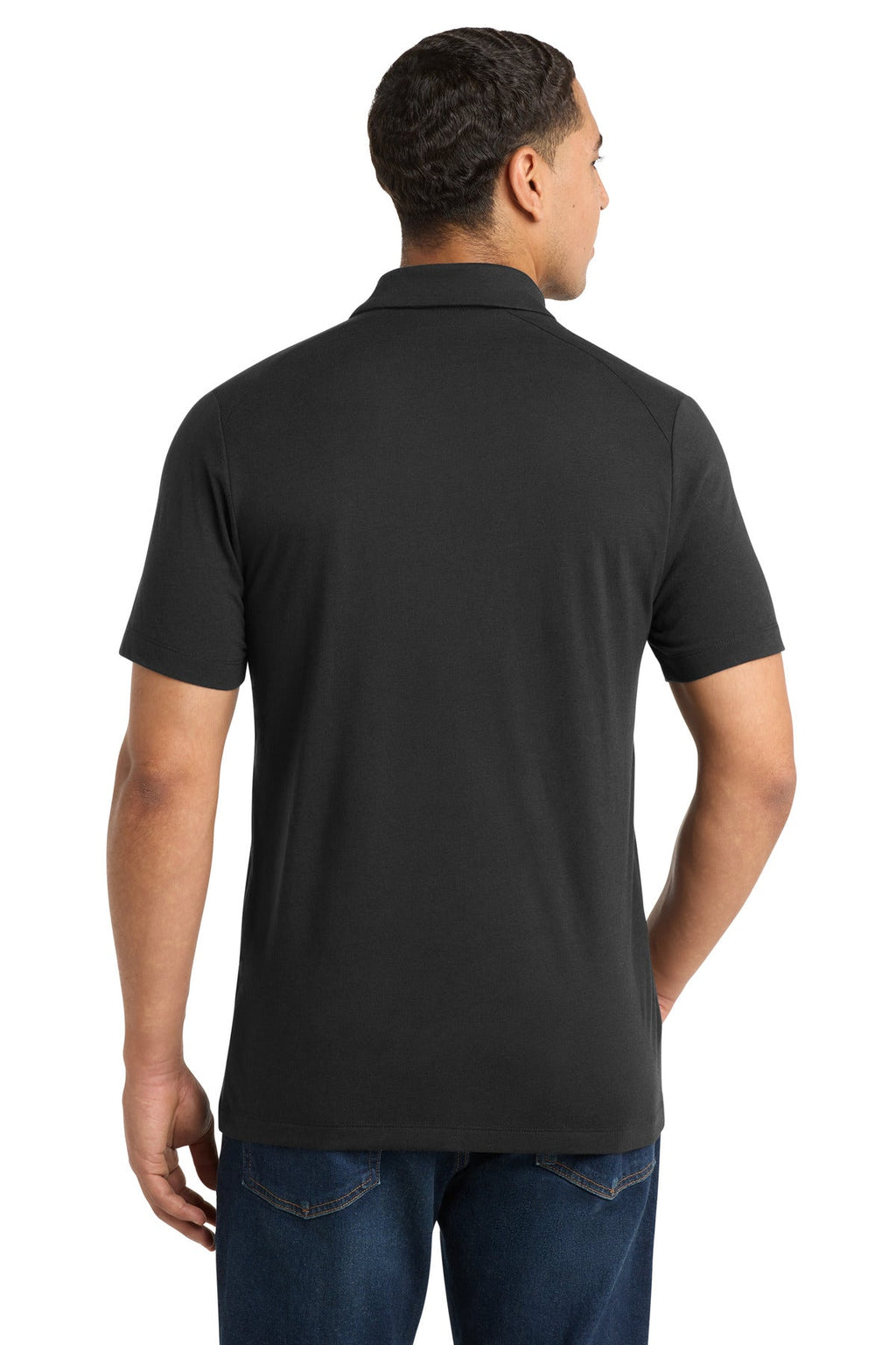 Sport-Tek  PosiCharge  Tri-Blend Wicking Polo. ST405
