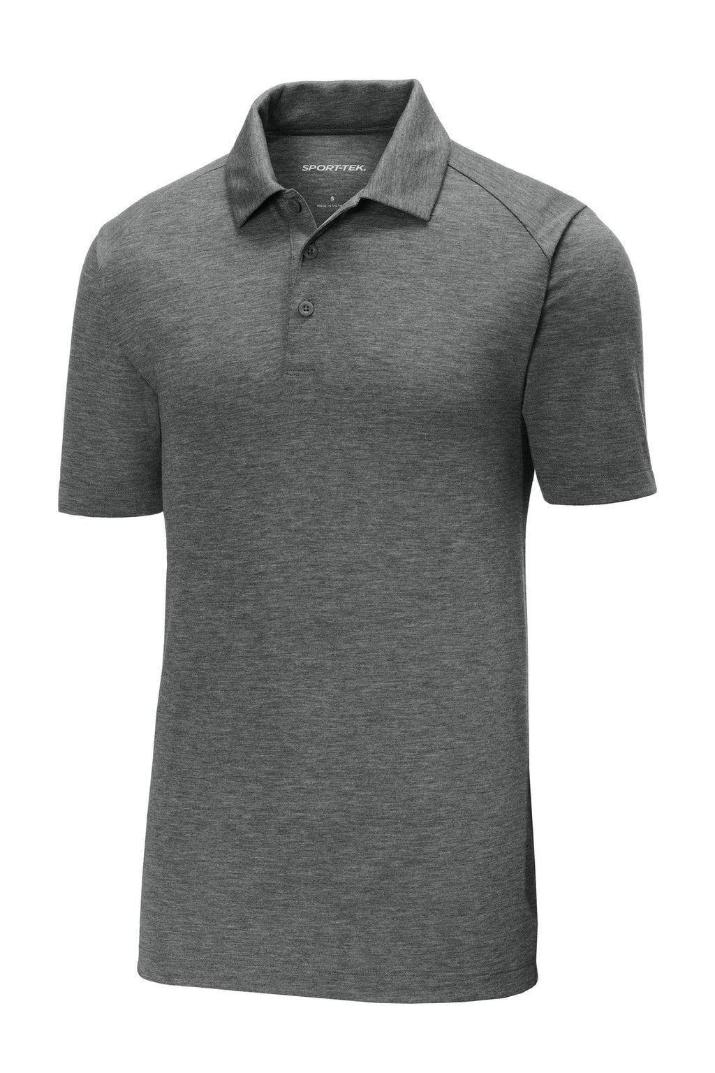 Sport-Tek  PosiCharge  Tri-Blend Wicking Polo. ST405