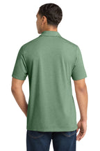 Sport-Tek  PosiCharge  Tri-Blend Wicking Polo. ST405