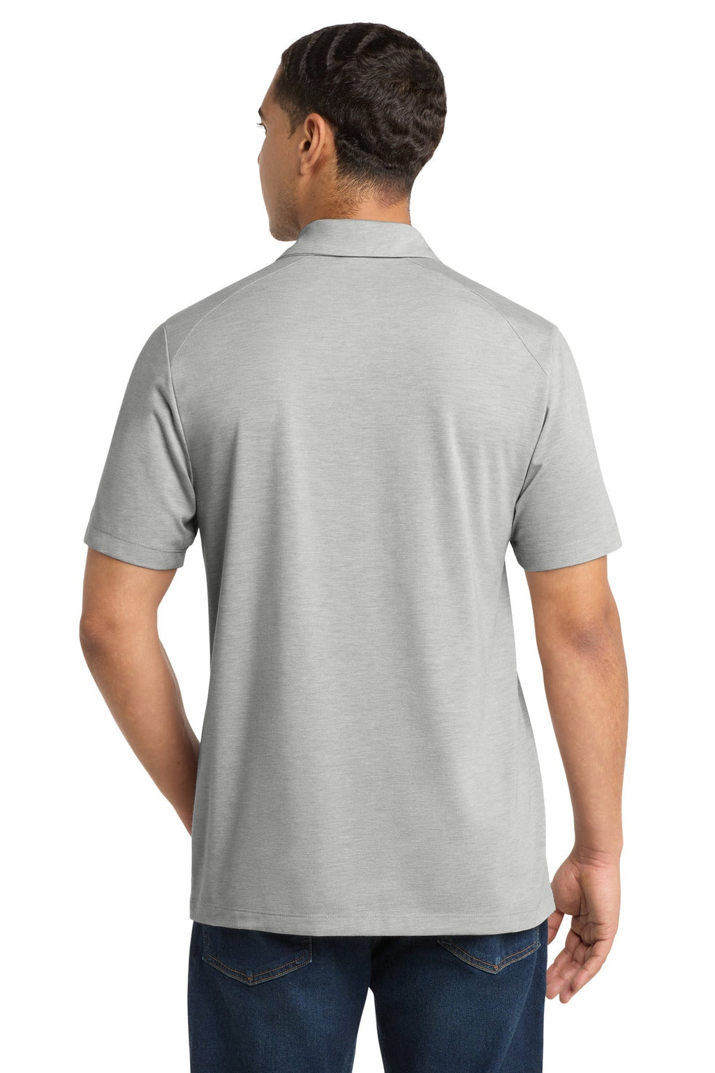 Sport-Tek  PosiCharge  Tri-Blend Wicking Polo. ST405