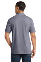 Sport-Tek  PosiCharge  Tri-Blend Wicking Polo. ST405