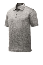 Sport-Tek  PosiCharge  Electric Heather Polo. ST590