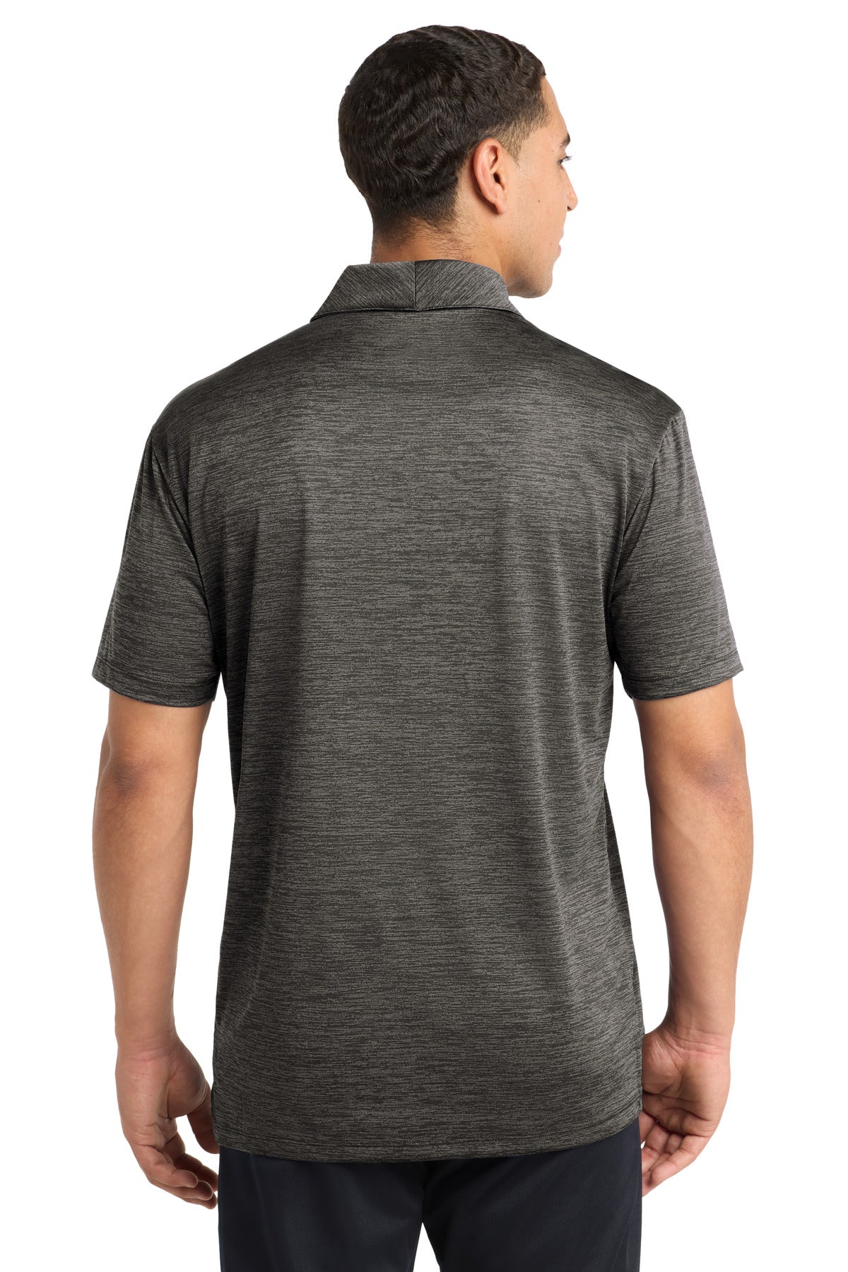 Sport-Tek  PosiCharge  Electric Heather Polo. ST590