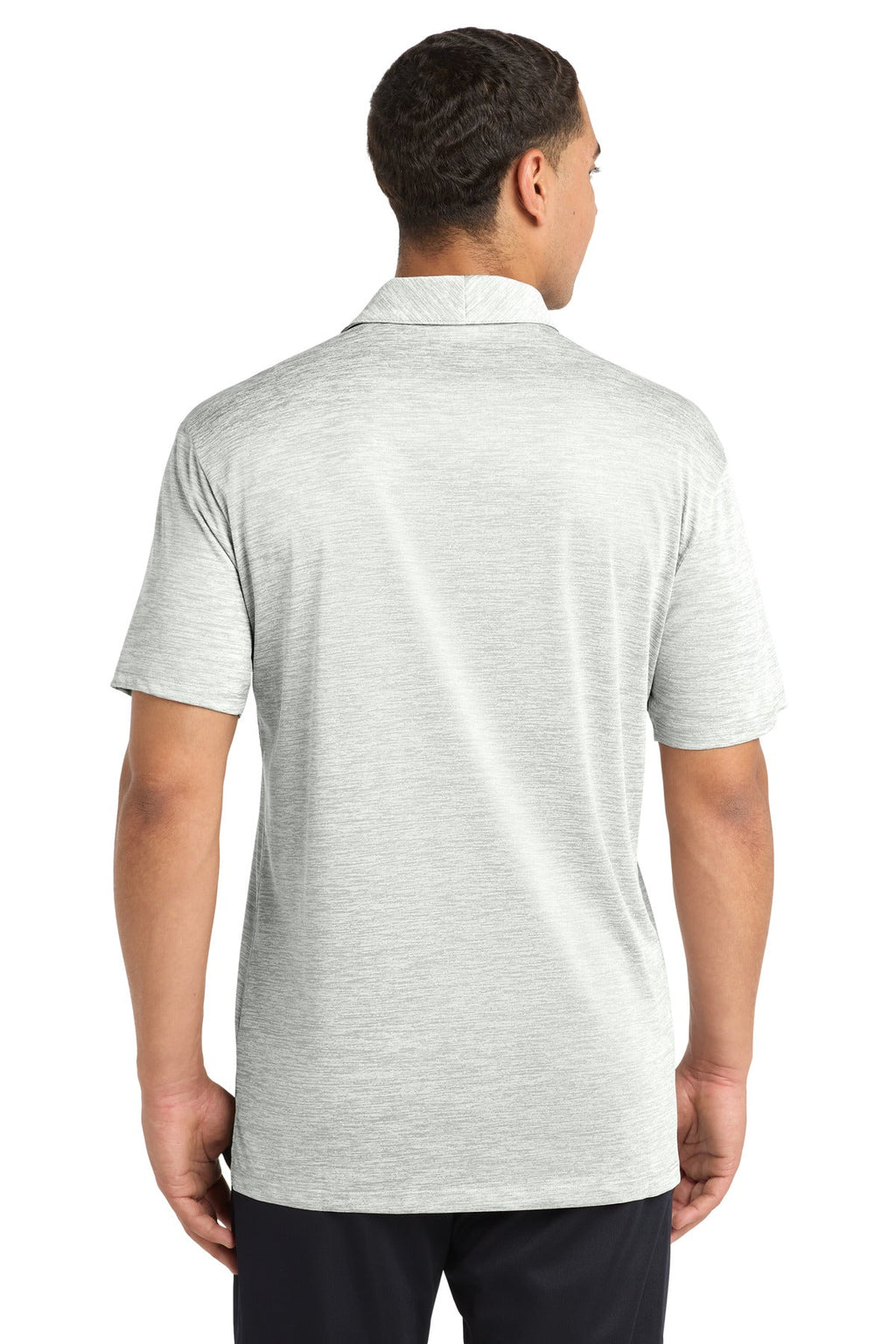 Sport-Tek  PosiCharge  Electric Heather Polo. ST590