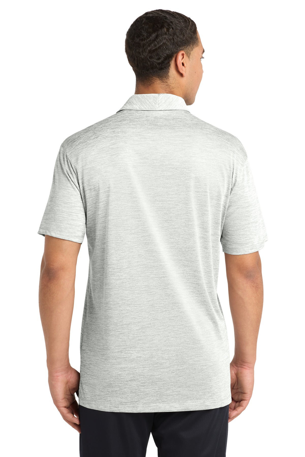 Sport-Tek  PosiCharge  Electric Heather Polo. ST590