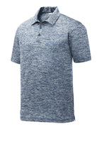 Sport-Tek  PosiCharge  Electric Heather Polo. ST590