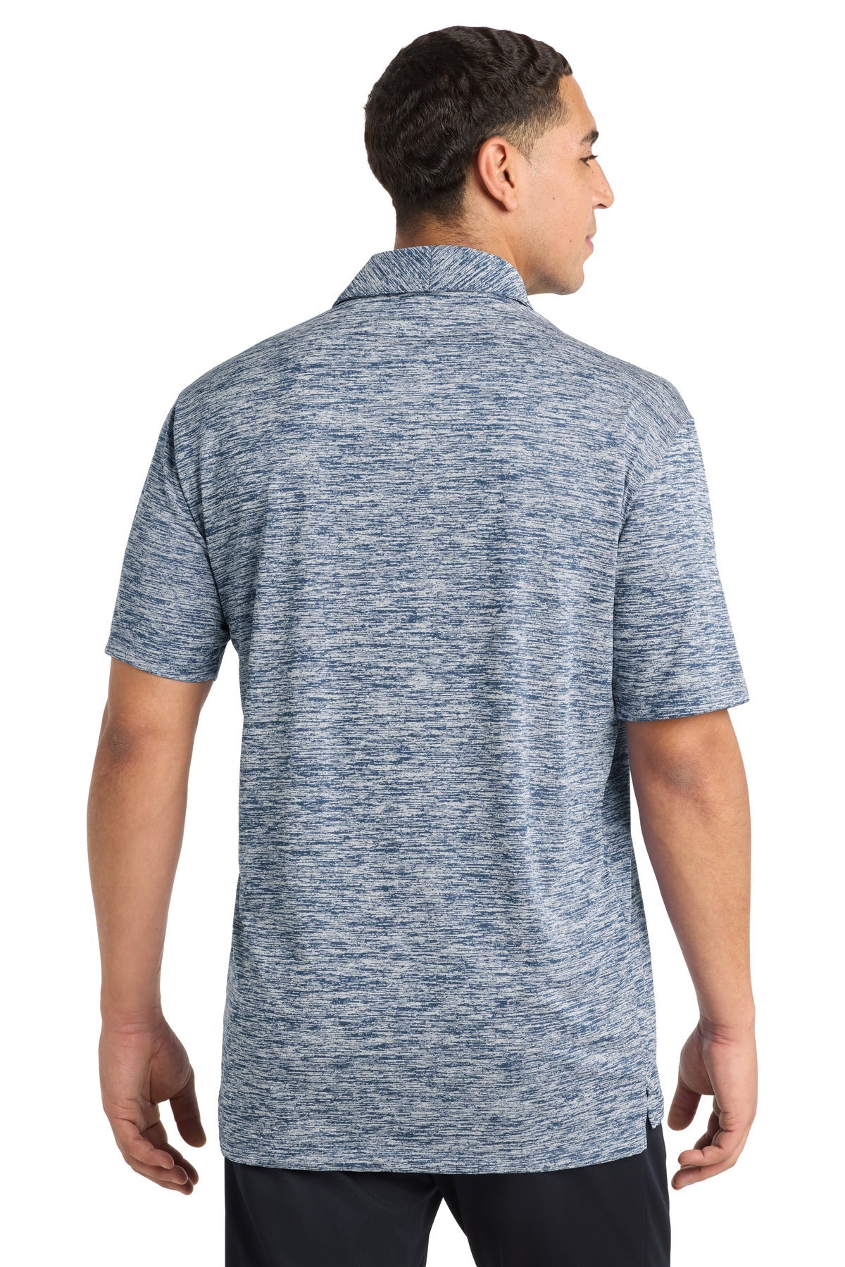 Sport-Tek  PosiCharge  Electric Heather Polo. ST590