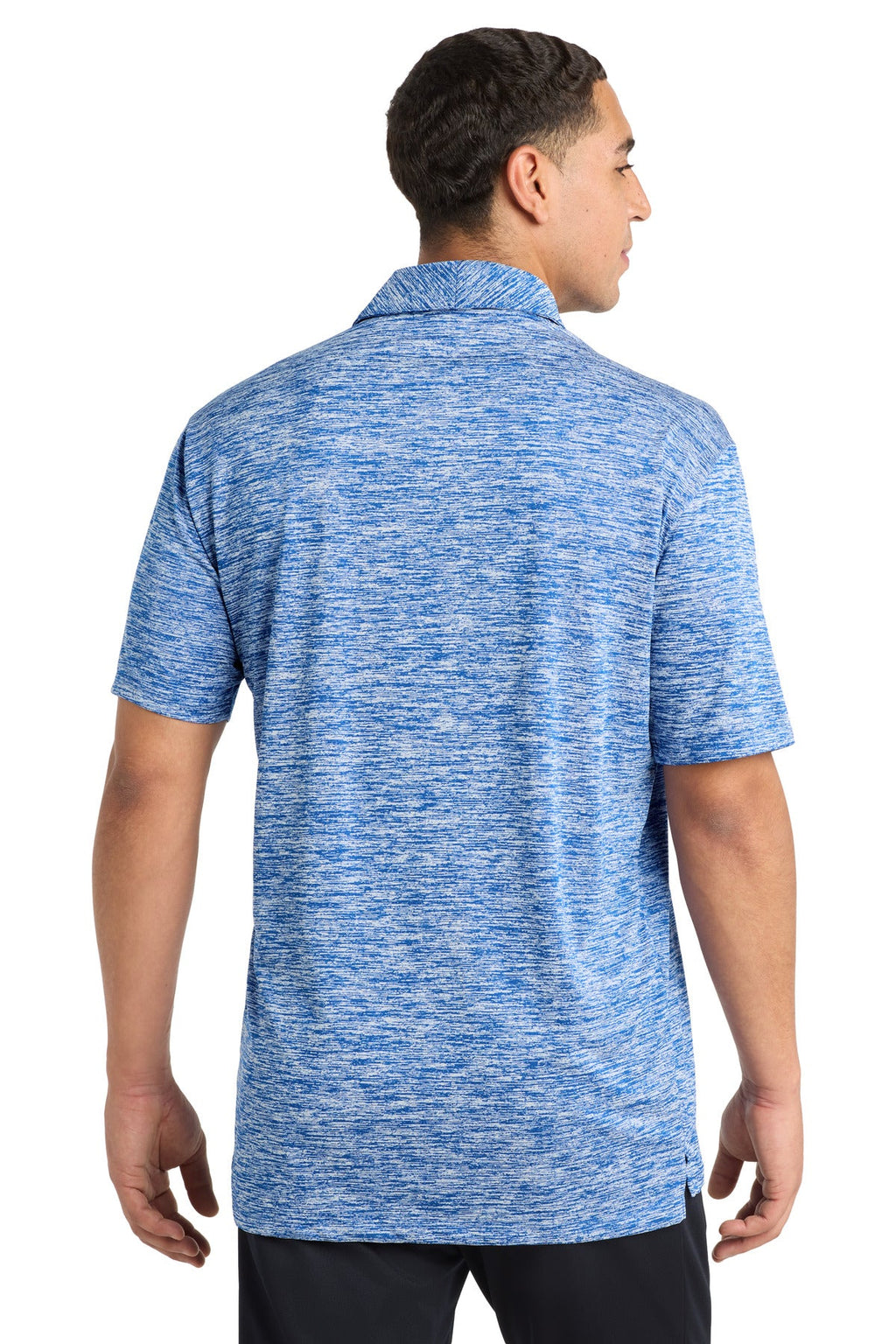 Sport-Tek  PosiCharge  Electric Heather Polo. ST590