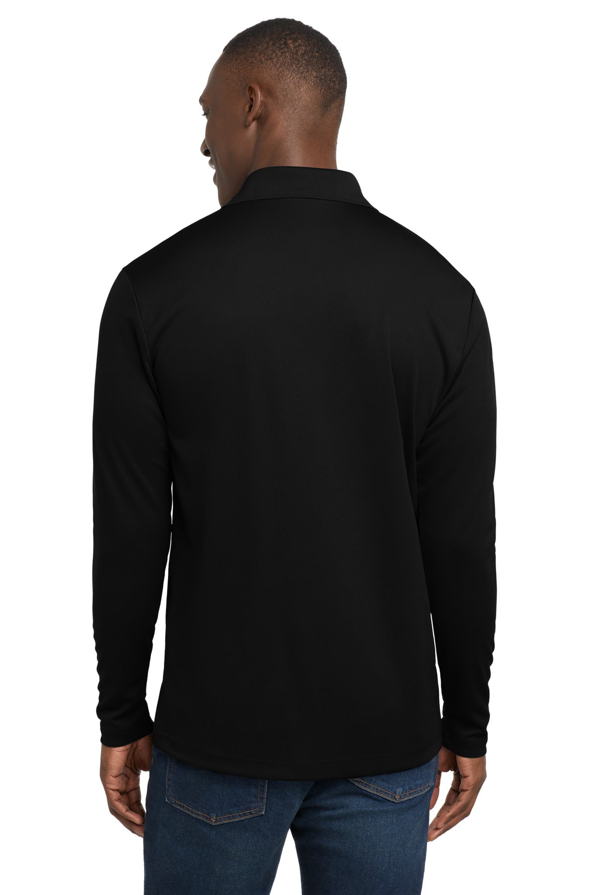 Sport-Tek  PosiCharge  RacerMesh  Long Sleeve Polo. ST640LS