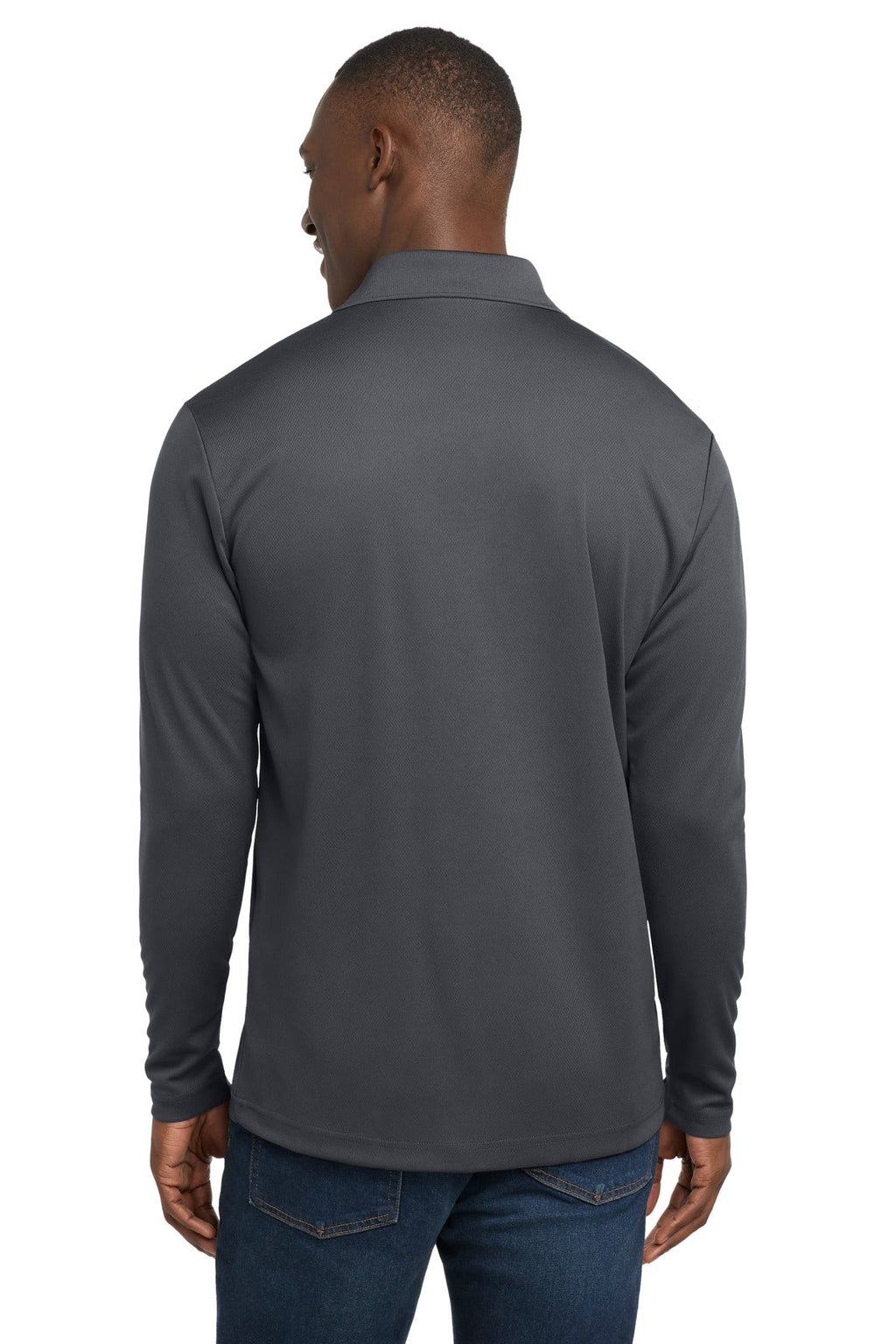 Sport-Tek  PosiCharge  RacerMesh  Long Sleeve Polo. ST640LS