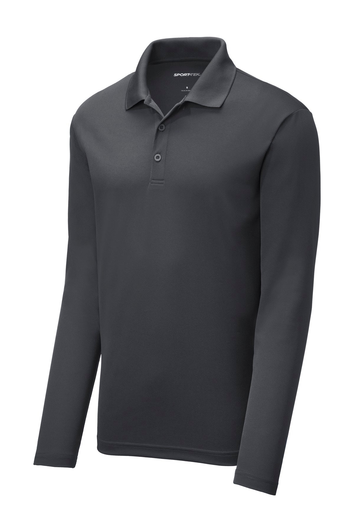 Sport-Tek  PosiCharge  RacerMesh  Long Sleeve Polo. ST640LS