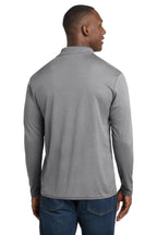 Sport-Tek  PosiCharge  RacerMesh  Long Sleeve Polo. ST640LS
