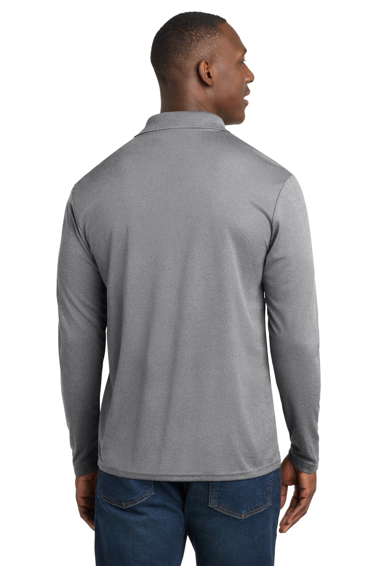 Sport-Tek  PosiCharge  RacerMesh  Long Sleeve Polo. ST640LS