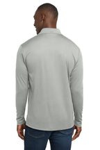 Sport-Tek  PosiCharge  RacerMesh  Long Sleeve Polo. ST640LS