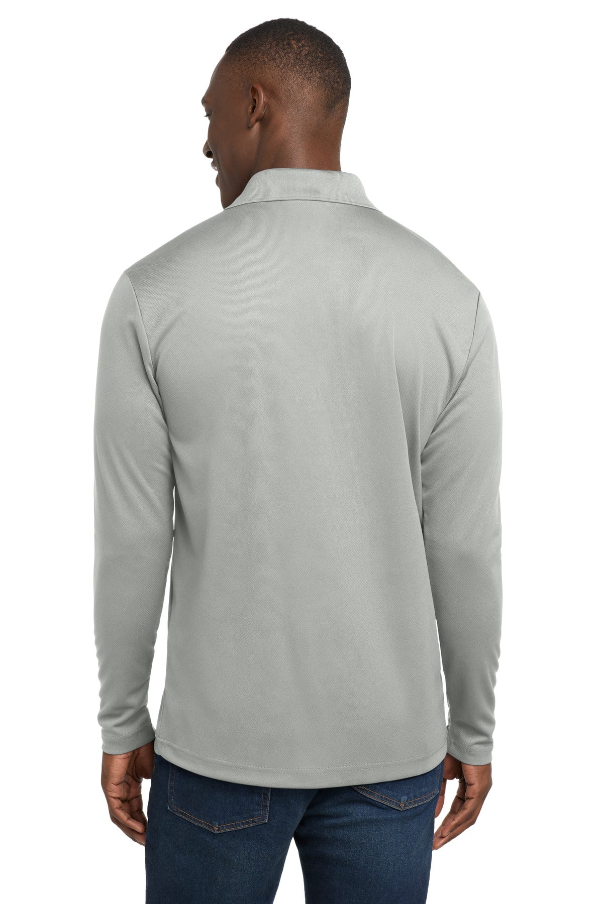 Sport-Tek  PosiCharge  RacerMesh  Long Sleeve Polo. ST640LS