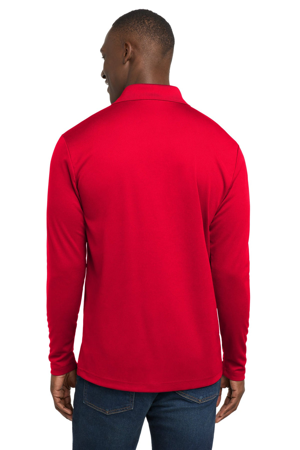 Sport-Tek  PosiCharge  RacerMesh  Long Sleeve Polo. ST640LS