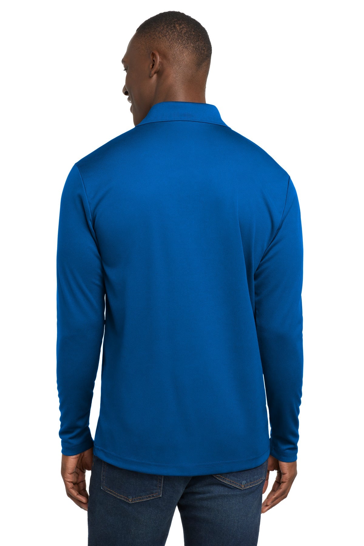 Sport-Tek  PosiCharge  RacerMesh  Long Sleeve Polo. ST640LS
