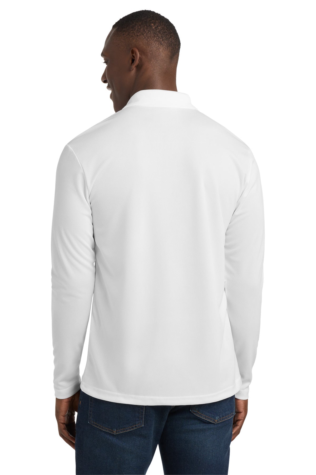 Sport-Tek  PosiCharge  RacerMesh  Long Sleeve Polo. ST640LS