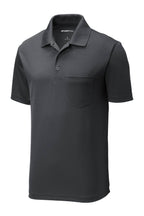 Sport-Tek  PosiCharge  RacerMesh  Pocket Polo. ST640P