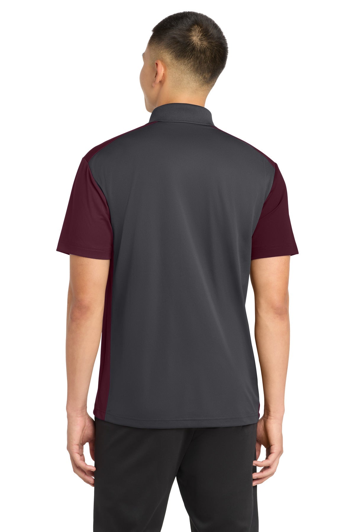 Sport-Tek Colorblock Micropique Sport-Wick Polo. ST652