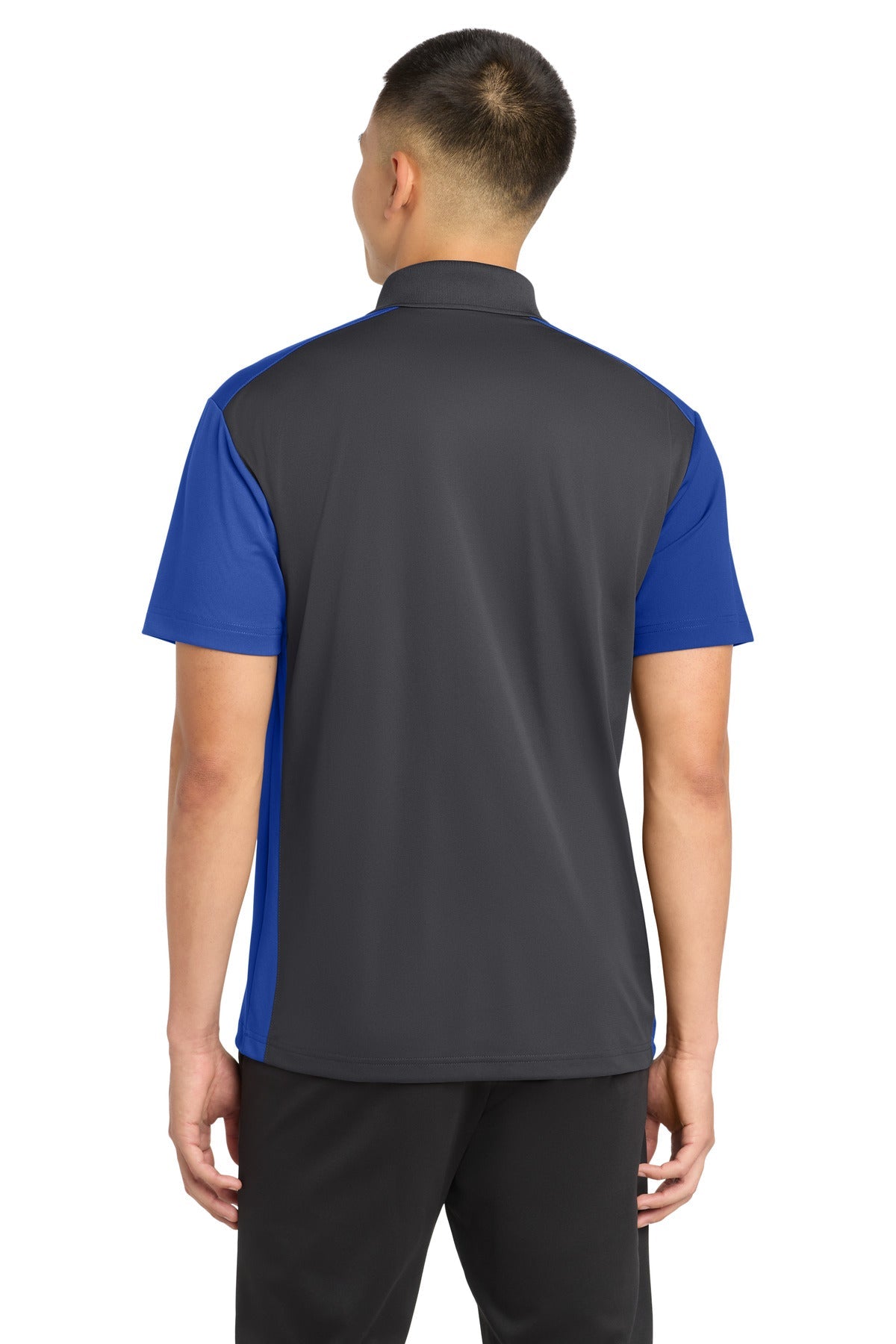 Sport-Tek Colorblock Micropique Sport-Wick Polo. ST652