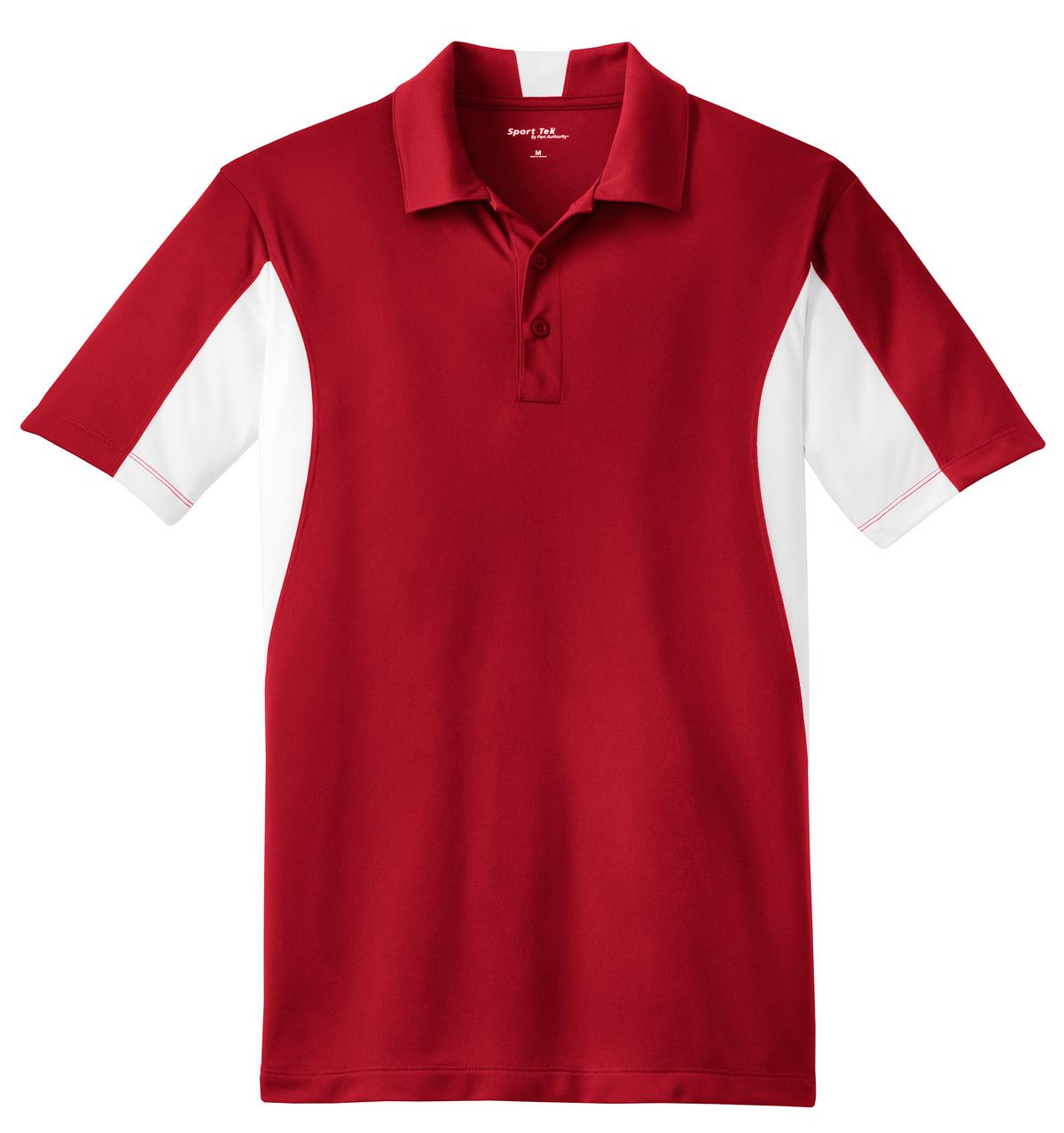 Sport-Tek Side Blocked Micropique Sport-Wick Polo. ST655