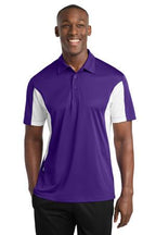 Sport-Tek Side Blocked Micropique Sport-Wick Polo. ST655