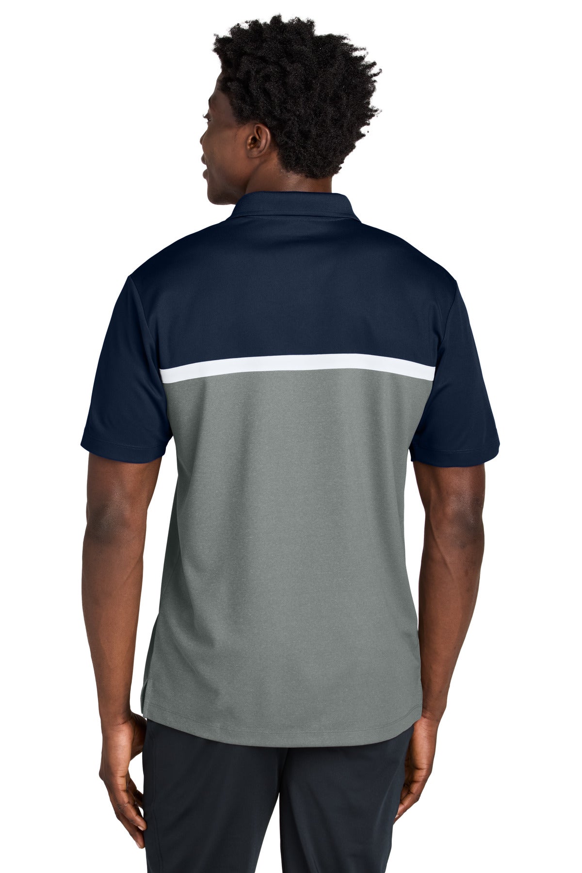 Sport-Tek UV Micropique Colorblock Polo ST741