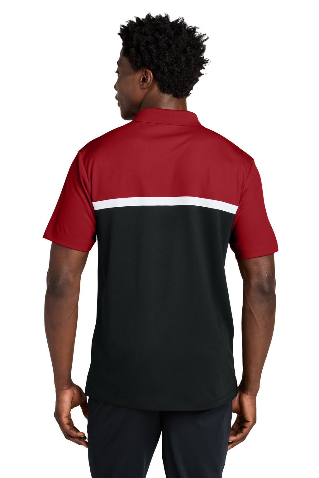 Sport-Tek UV Micropique Colorblock Polo ST741