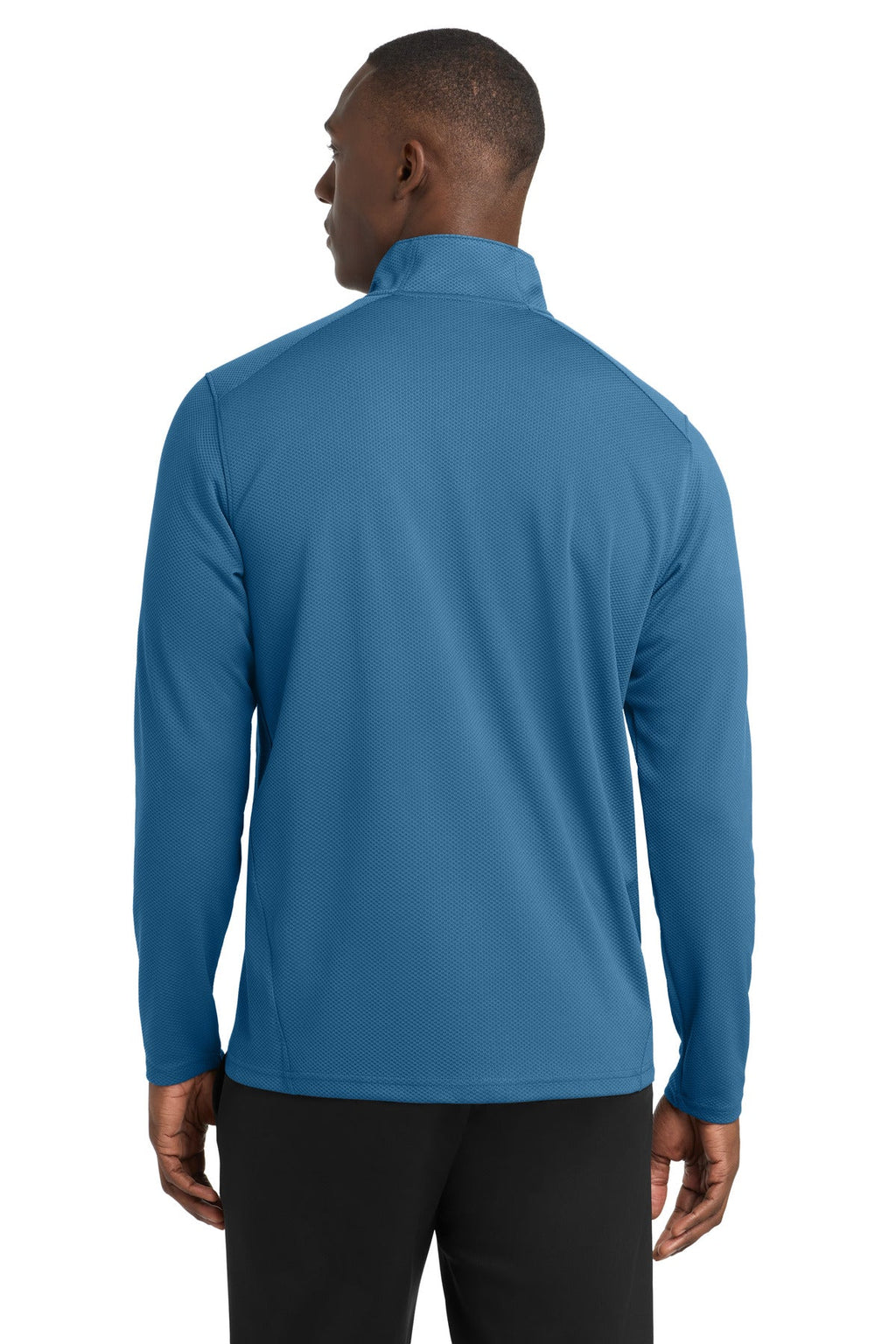 Sport-Tek Sport-Wick Textured 1/4-Zip Pullover.  ST860