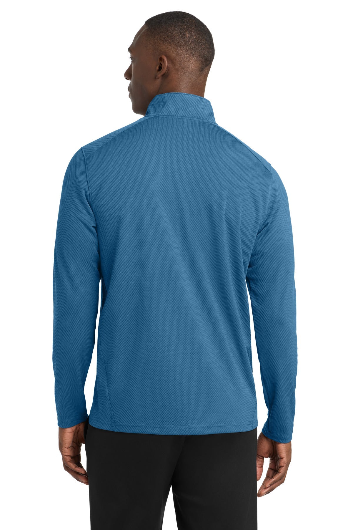 Sport-Tek Sport-Wick Textured 1/4-Zip Pullover.  ST860