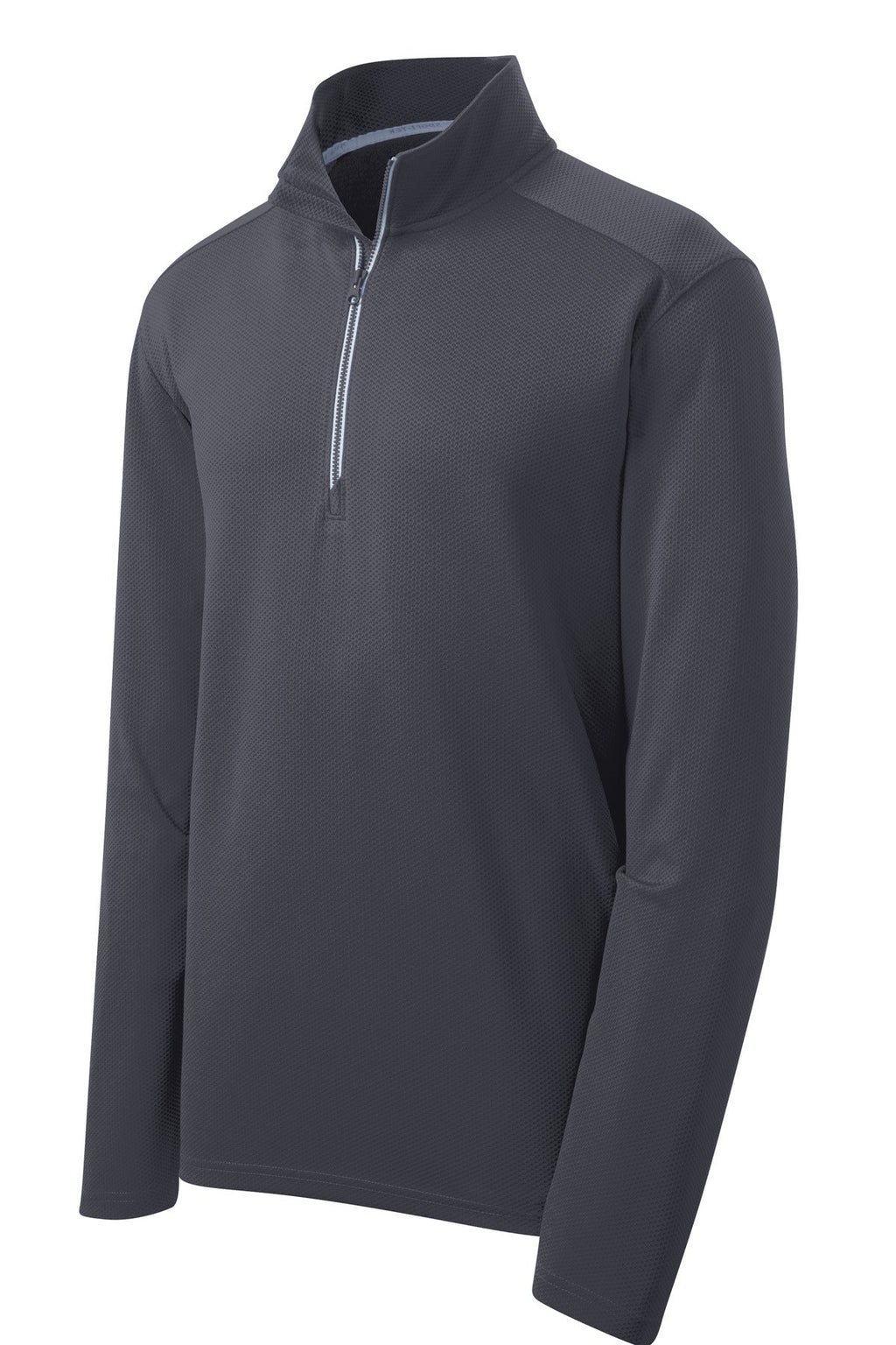 Sport-Tek Sport-Wick Textured 1/4-Zip Pullover.  ST860