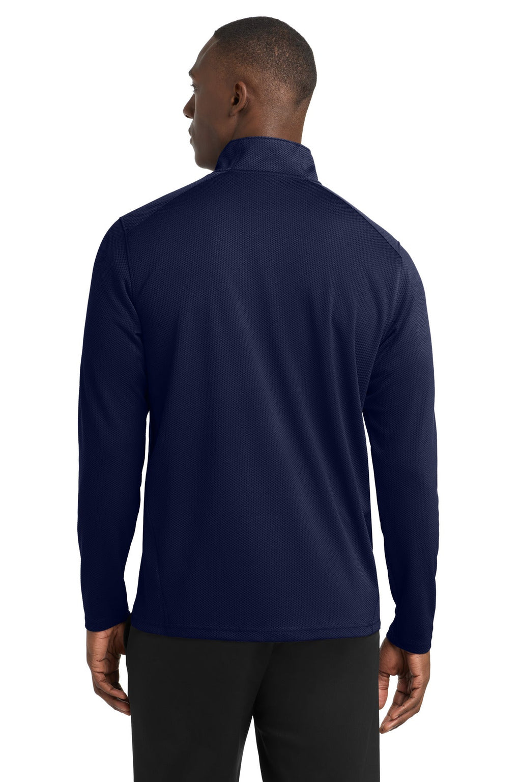 Sport-Tek Sport-Wick Textured 1/4-Zip Pullover.  ST860