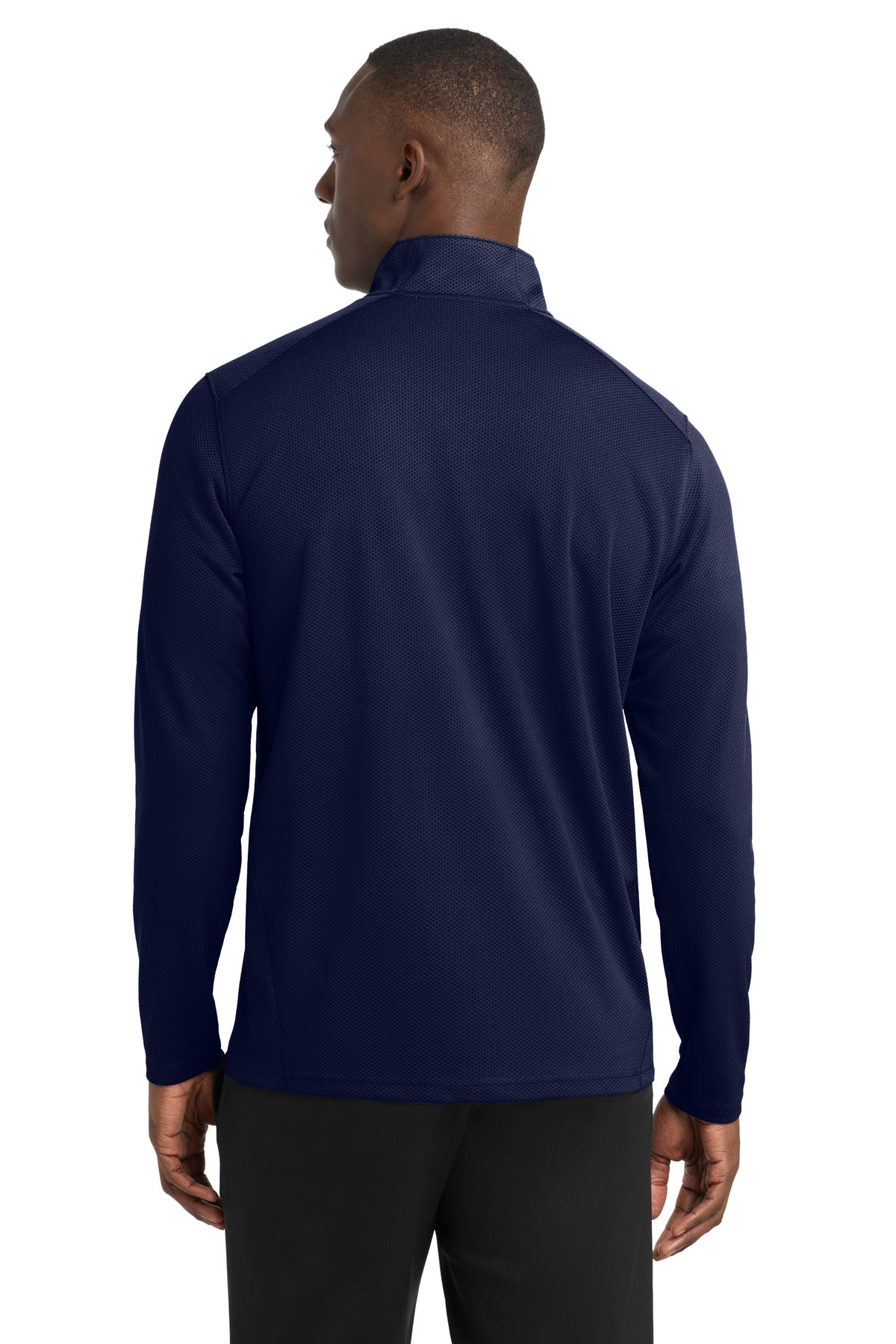 Sport-Tek Sport-Wick Textured 1/4-Zip Pullover.  ST860