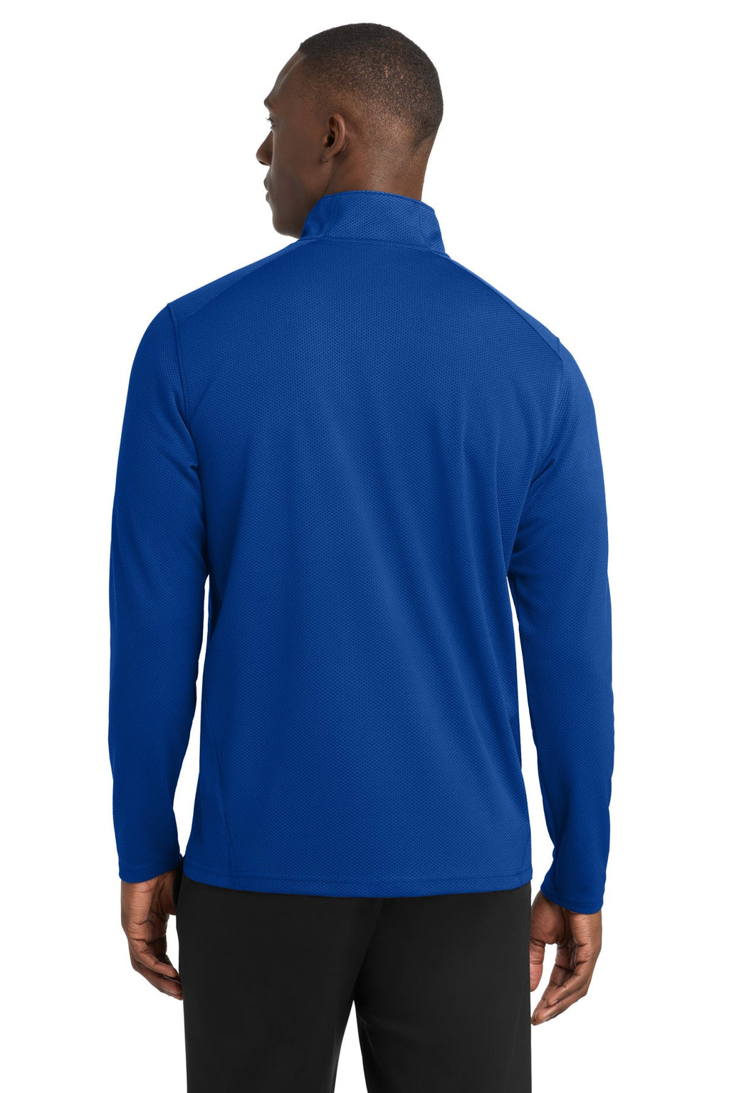 Sport-Tek Sport-Wick Textured 1/4-Zip Pullover.  ST860