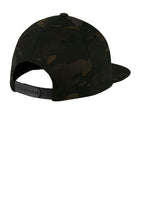 Sport-Tek YP Classics Flat Bill Snapback Cap. STC19