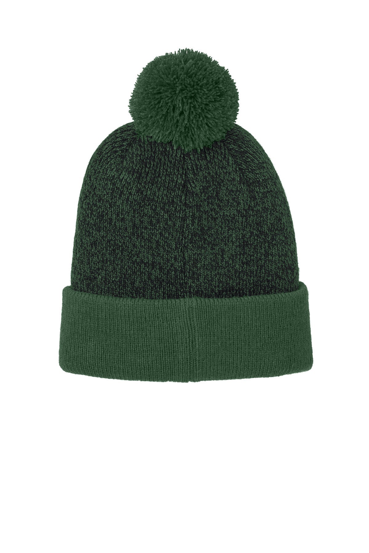 Sport-Tek Halftime Heather Pom Beanie STC68