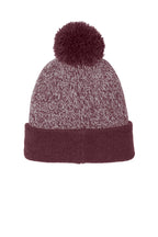 Sport-Tek Halftime Heather Pom Beanie STC68